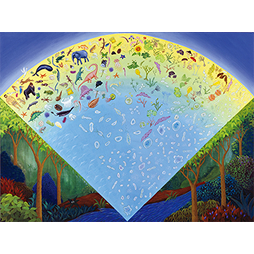 ポストカード「−生命誌絵巻シリーズ− 生命誌絵巻」