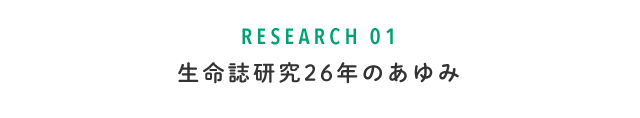 生命誌アーカイブでさらなる広がりを