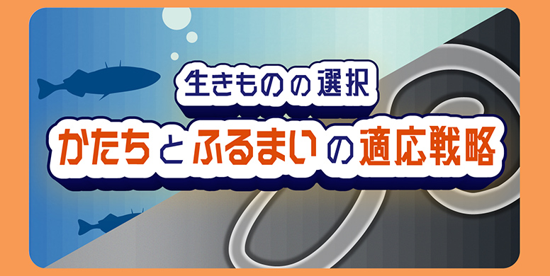 生きものの選択：かたちとふるまいの適応戦略